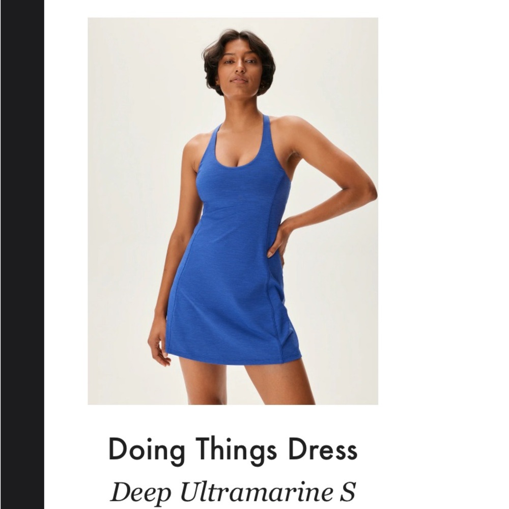 Blue Outdoor Voices dress